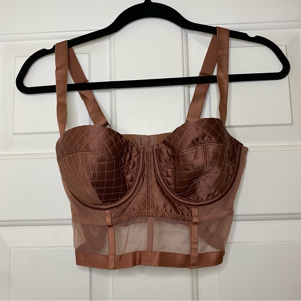 Victoria’s Secret Mauve Corset Bra 34C